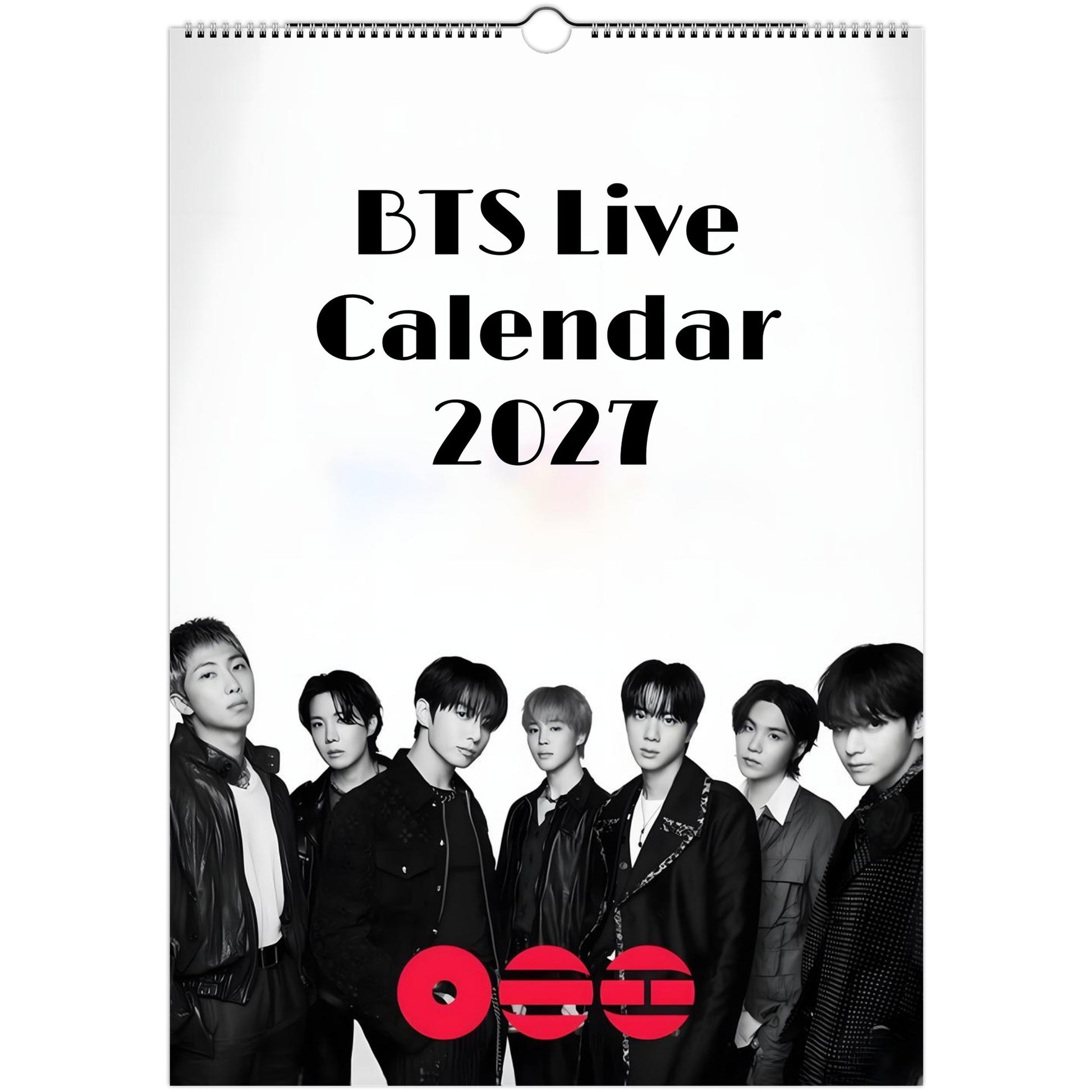 BTS 2027 calendar cover