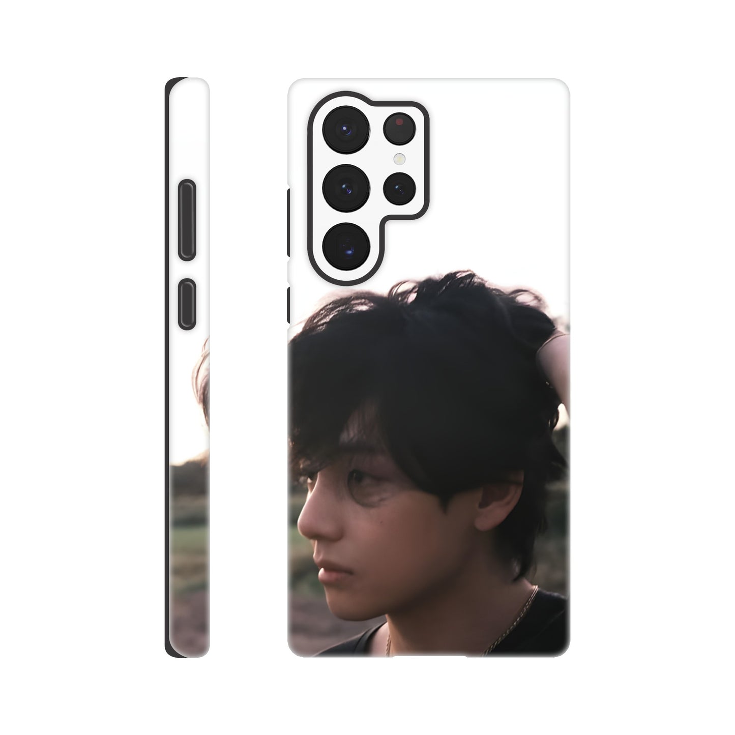 Scratch‑resistant BTS V Samsung protective case