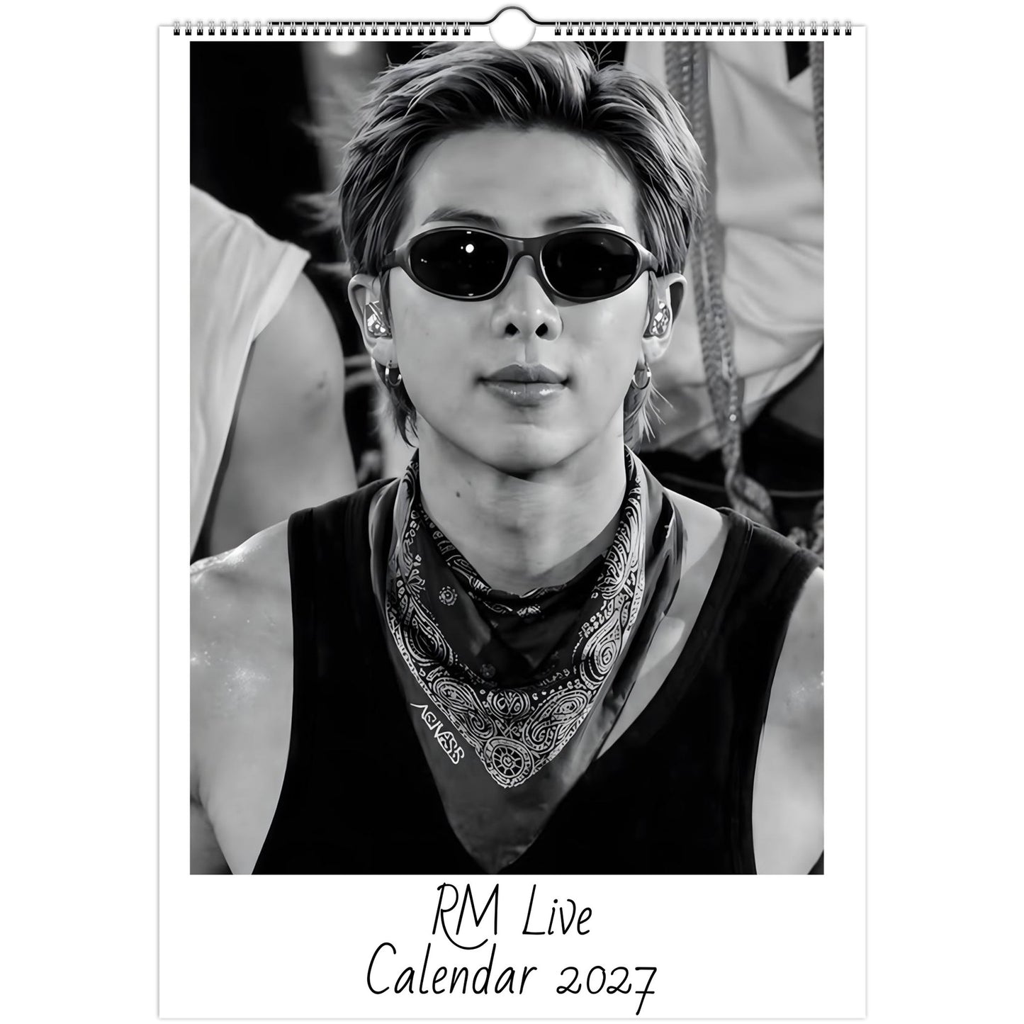 BTS RM 2027 calendar cover