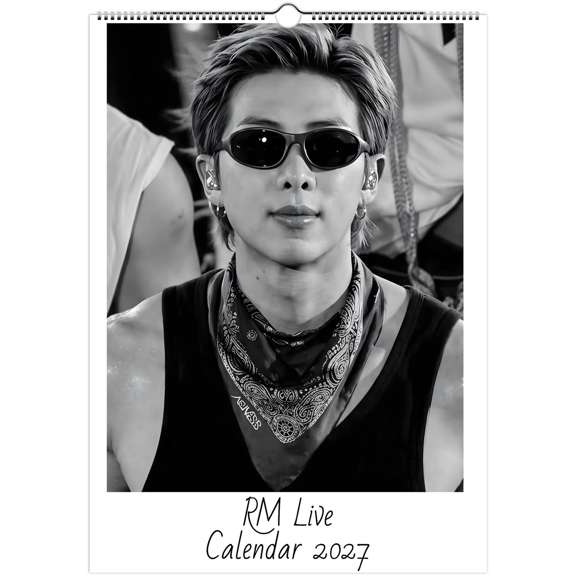 BTS RM 2027 calendar cover