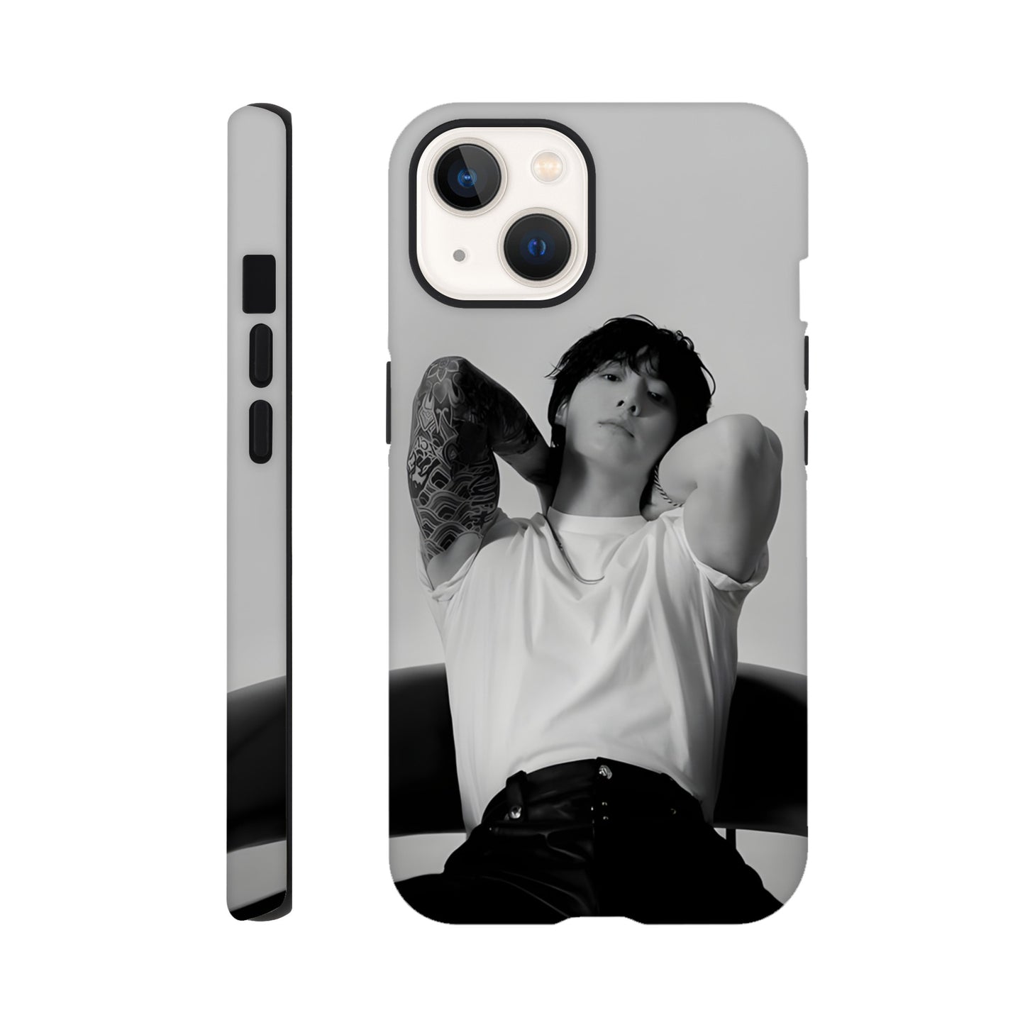 Jungkook BTS tough case with anti‑scratch coating