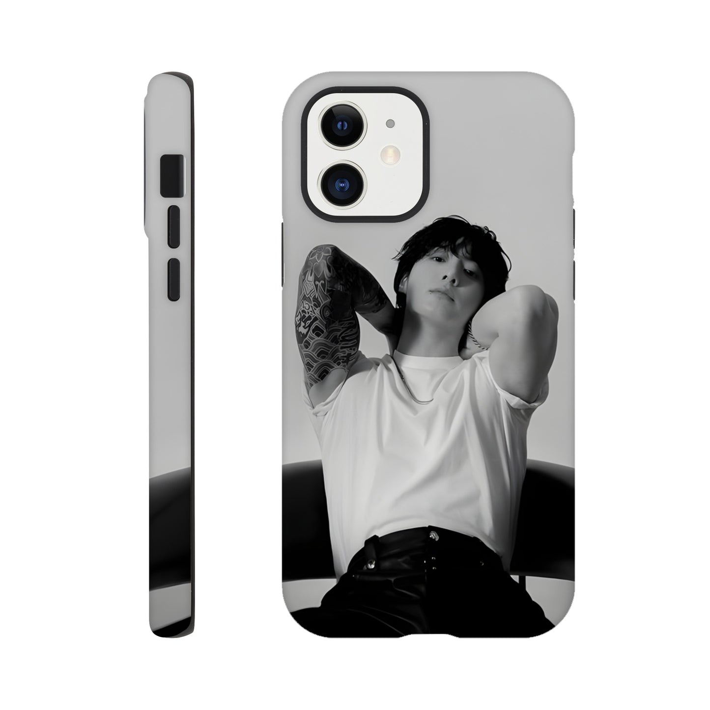 K‑pop Jungkook protective iPhone case for fans
