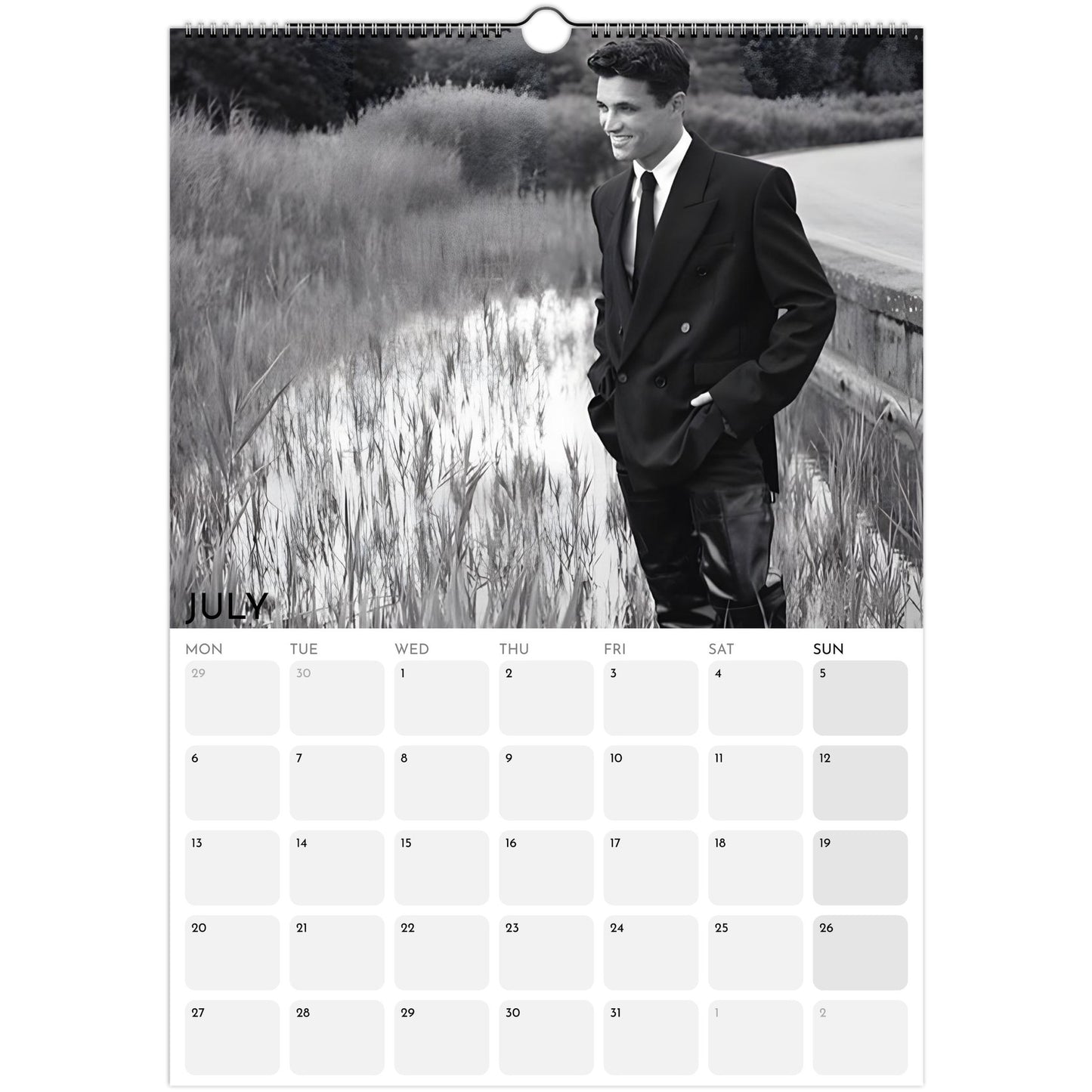 Lando Norris 12‑month boyfriend aesthetic calendar
