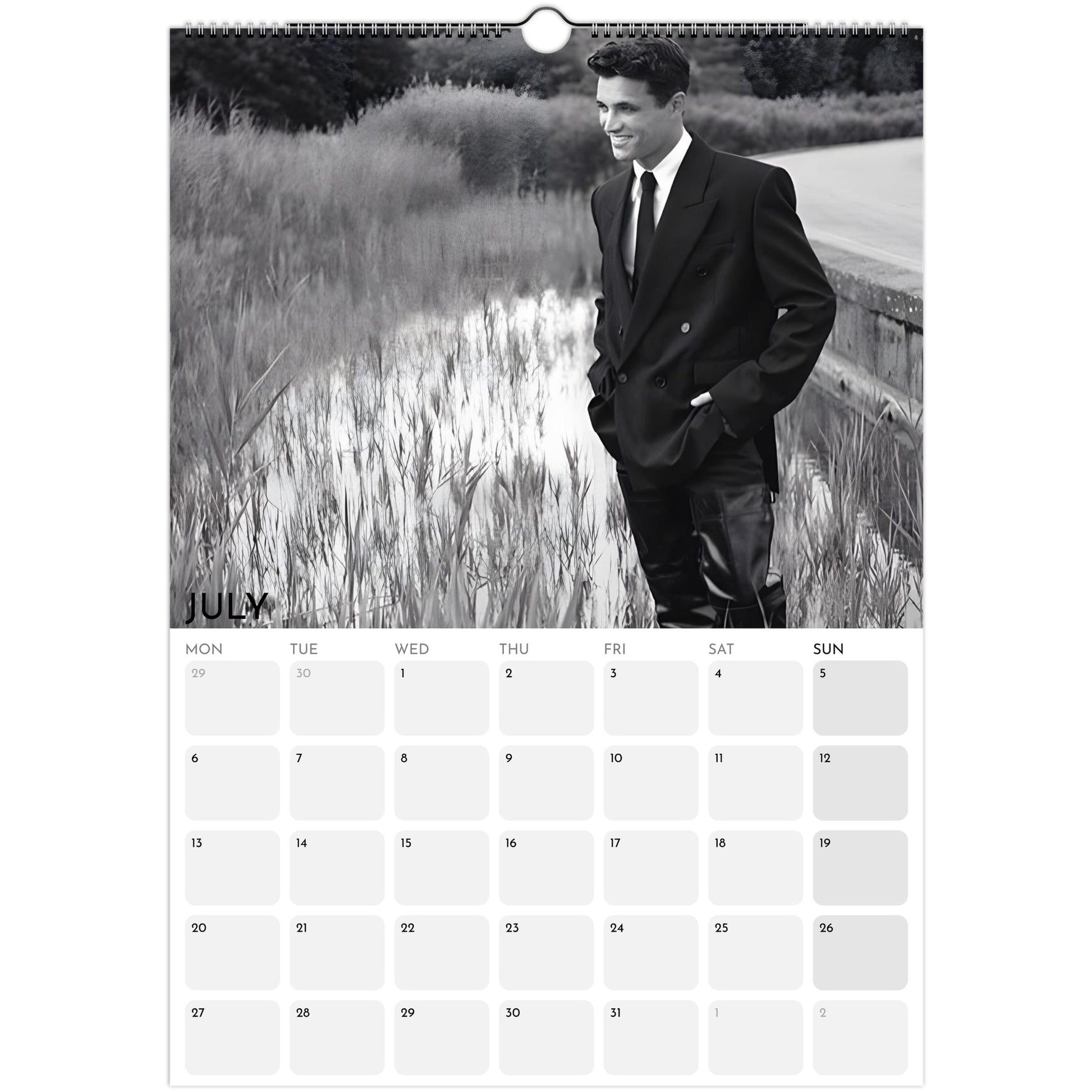 Lando Norris 12‑month boyfriend aesthetic calendar