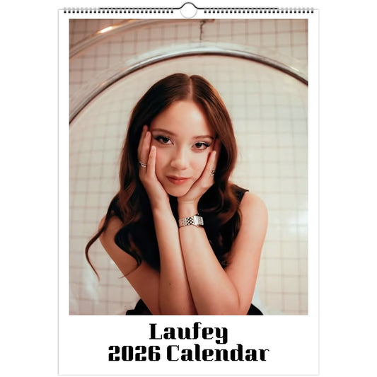 Laufey Front Cover 2026 calendar page